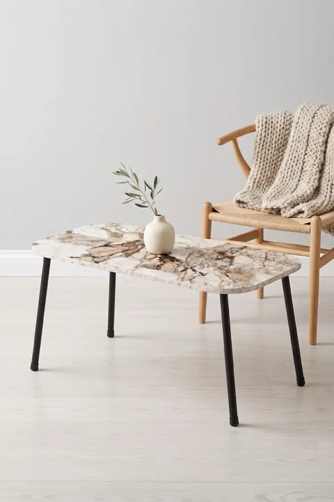 White Marble Effect