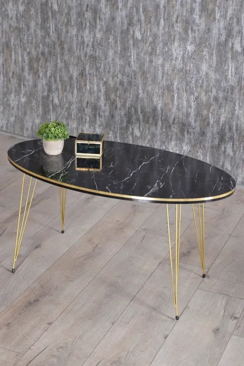 Noir effet marbre