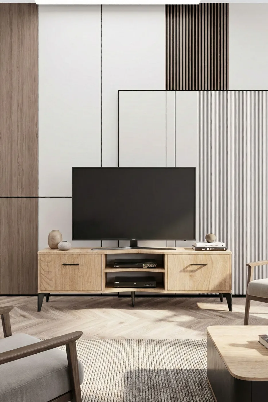 Vera TV Sehpası Suntalam Bej 160x35