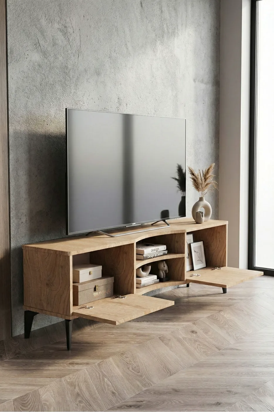 Vera TV Sehpası Suntalam Bej 160x35