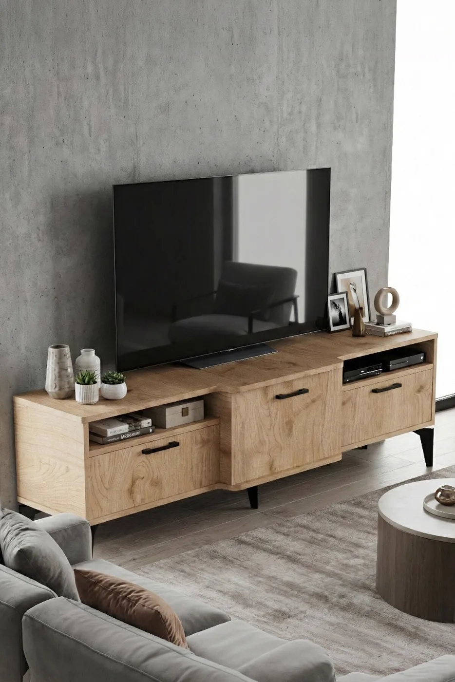 Mistral TV Sehpası Suntalam Bej 160x40 cm