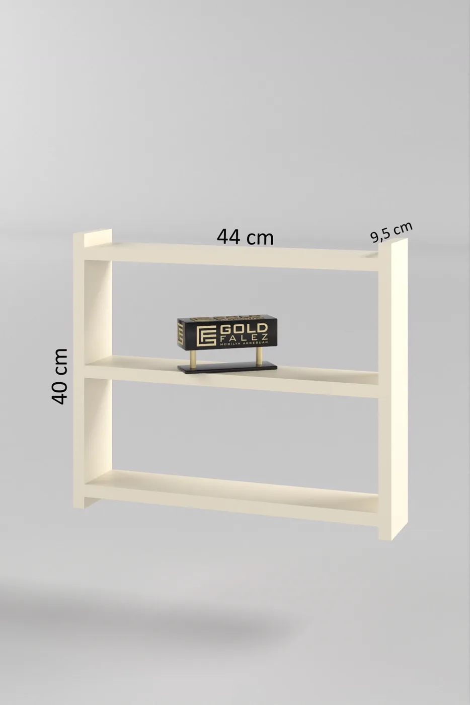 MD 3-Tier Countertop Organiser Cream Beige