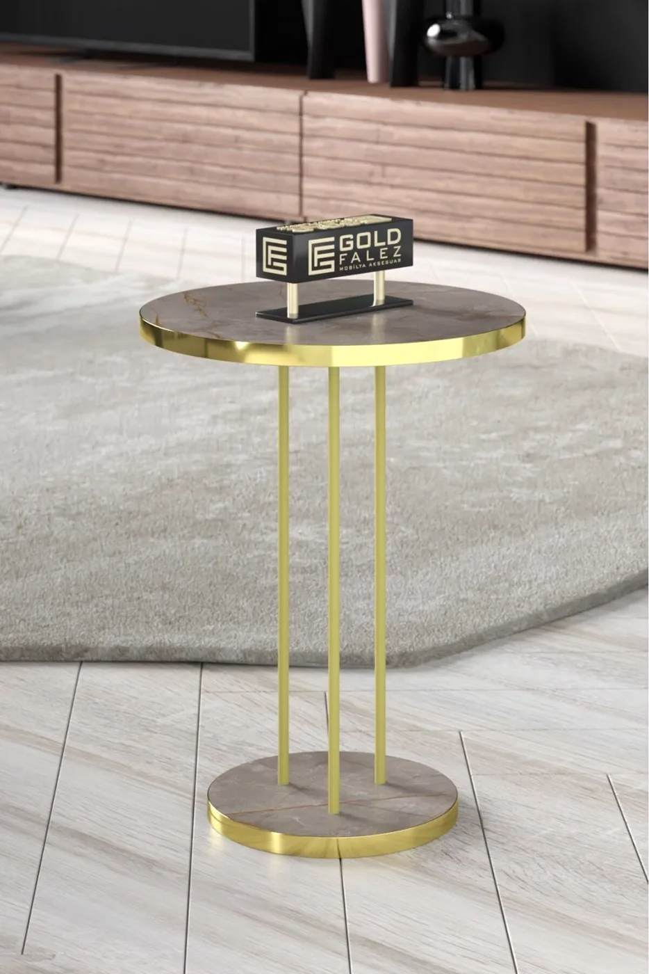 MD Gold Terra Nesting Pine Brown 3-Piece
