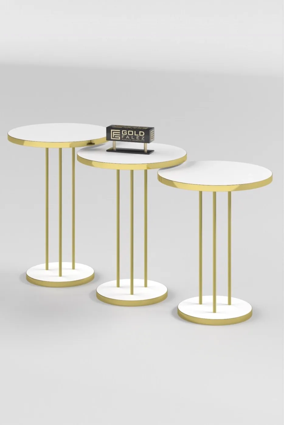 Gold Terra Zigon Beyaz 3'lü