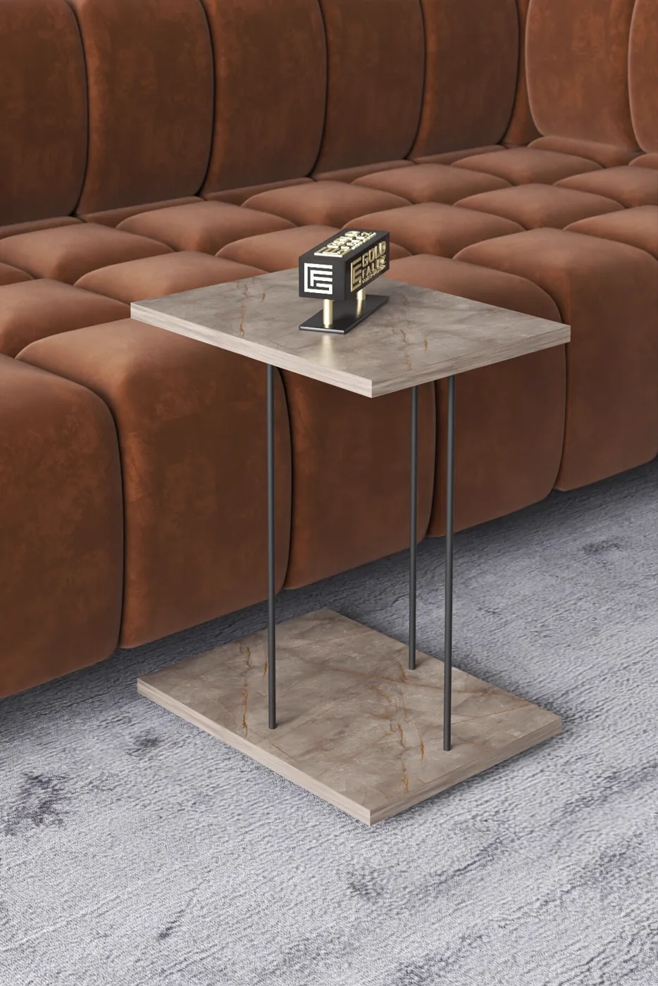 MD Hnd Wheeled Laptop Table Gordion