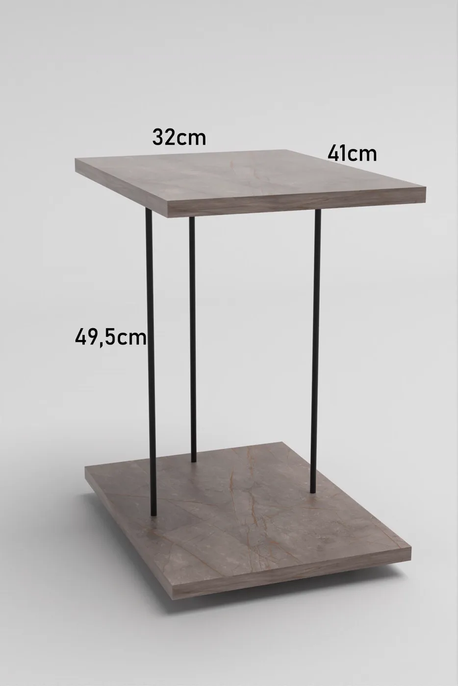 MD Hnd Wheeled Laptop Table Gordion