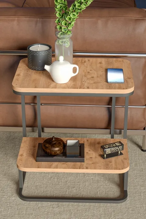 MD Armchair Side Table Coffee 55