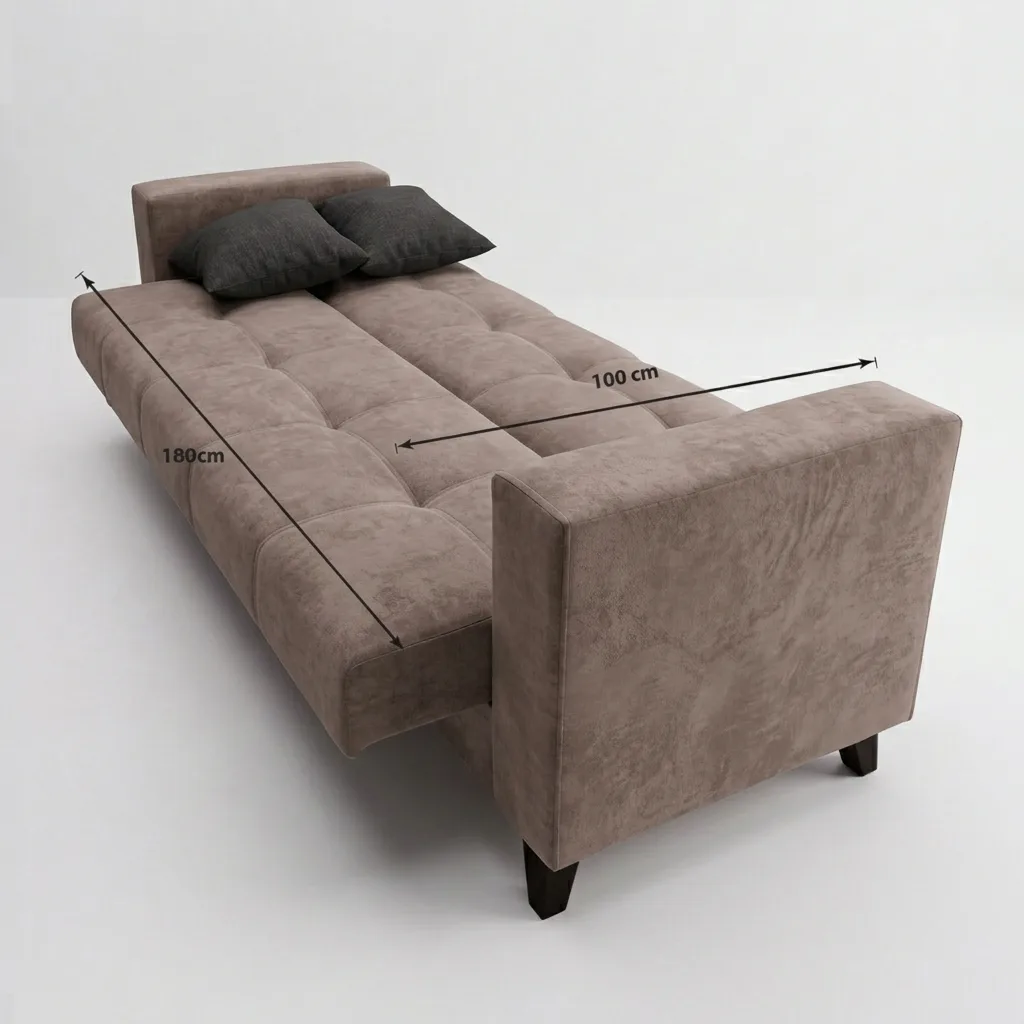 Yes Sofa Bed Milk Coffee MD005