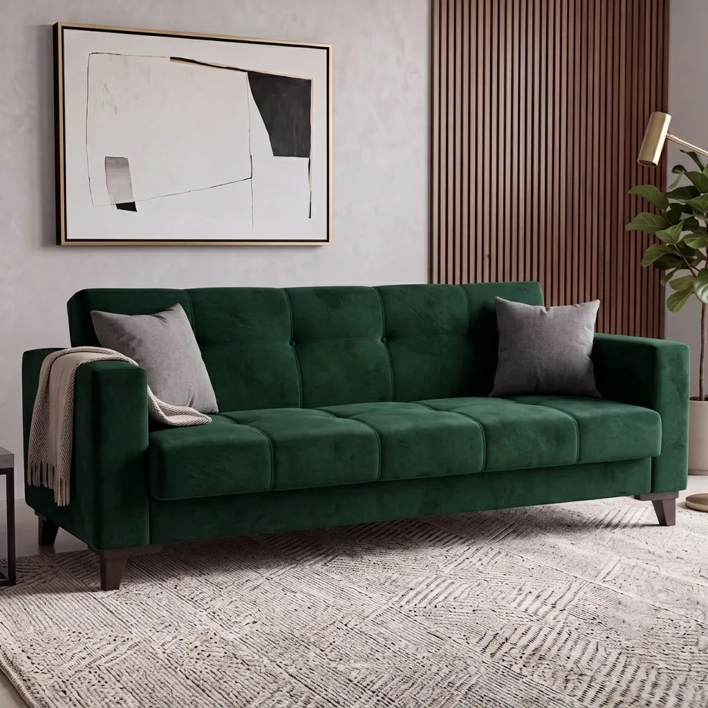 Yes Sofa Bed Green MD006