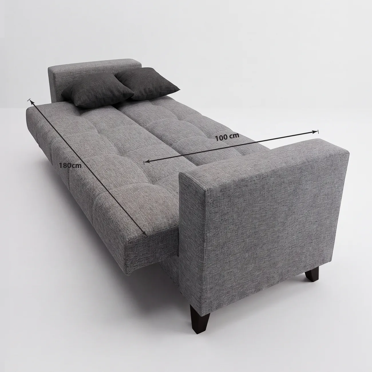 Yes Schlafsofa Hellgrau MD001