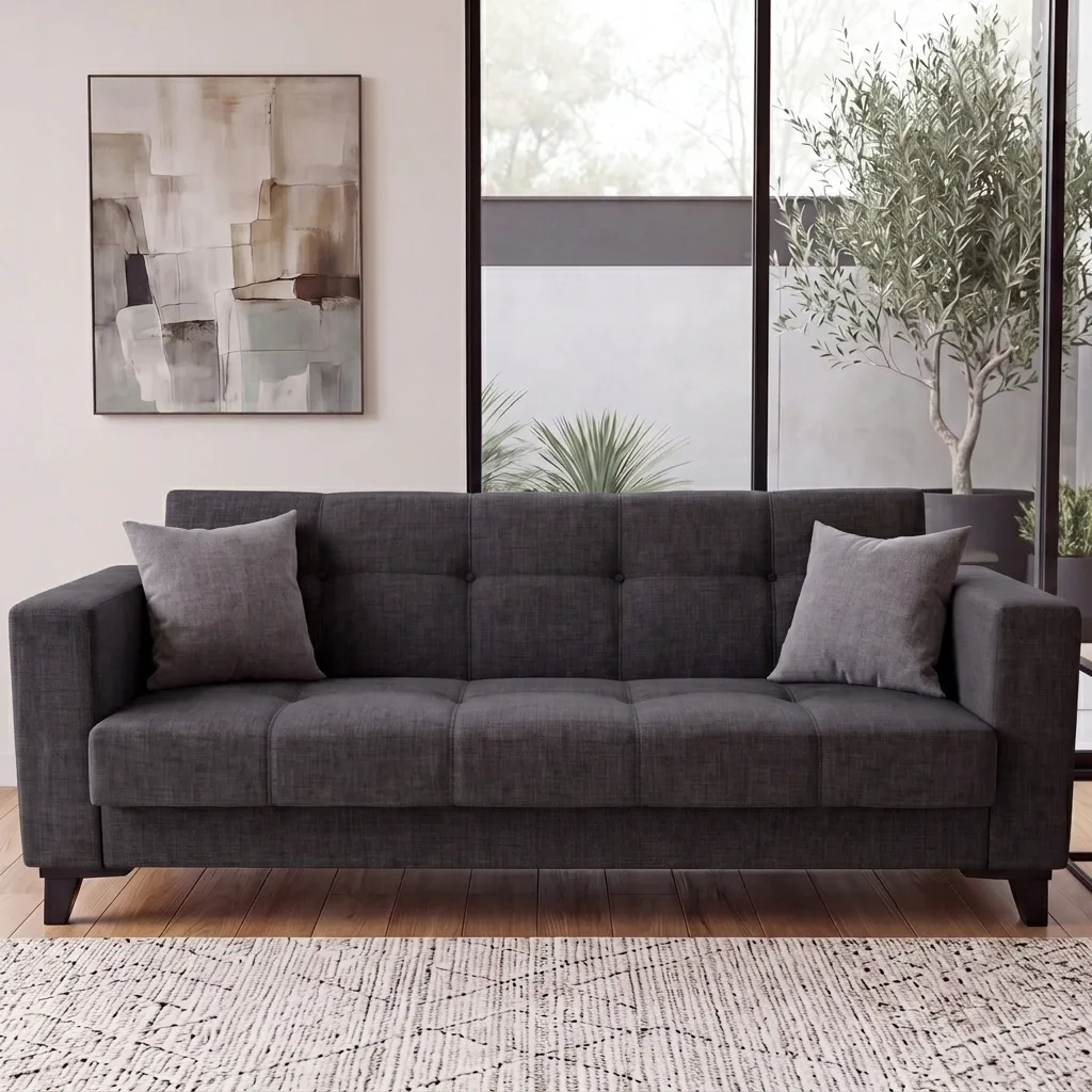 Yes Sofa Bed Anthracite MD002