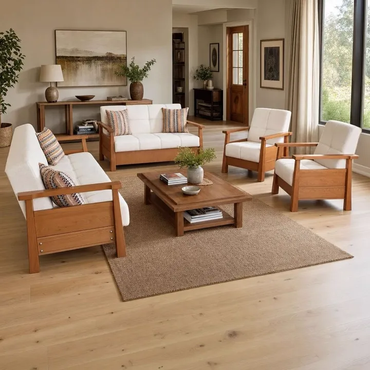MD Cenova Day Bed and Sofa Bed Scandinavian Sofa Set MDN102A