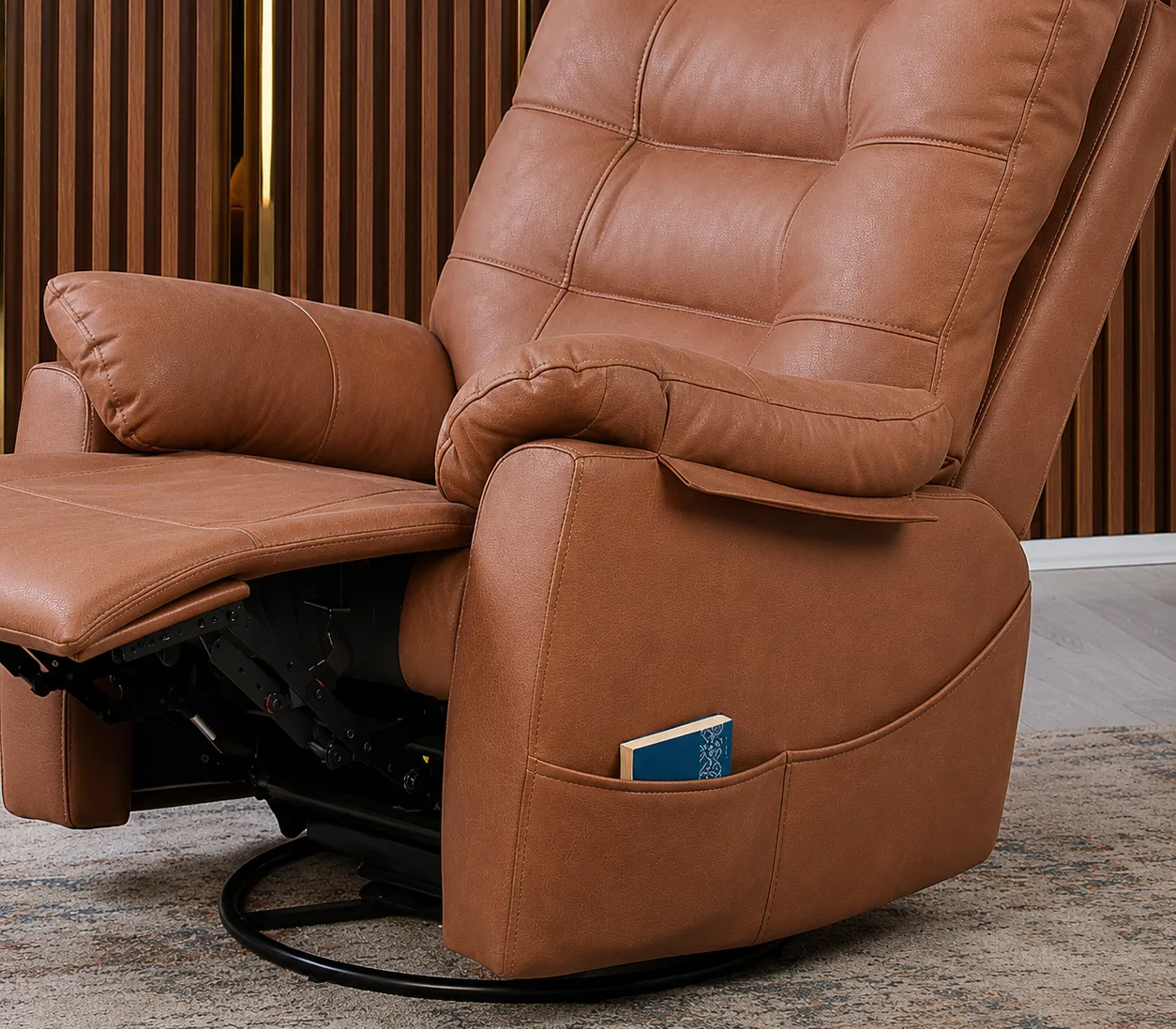 Olimpos Fixed Electric Recliner Functional TV Armchair