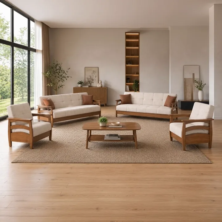 MD Efes Scandinavian Sofa Set MDN103
