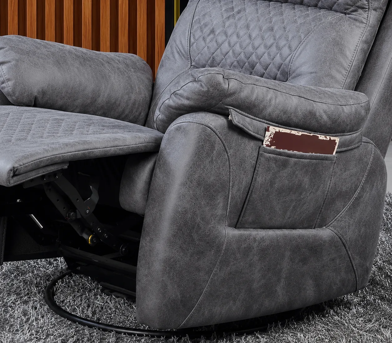 Truva Fixed Manual Recliner Functional TV Armchair
