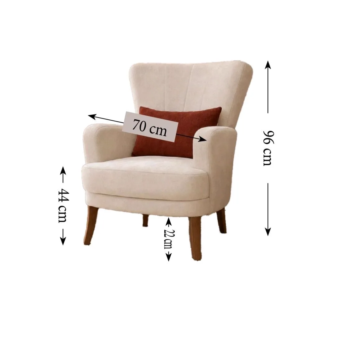 MD Diamond Armchair MDN115
