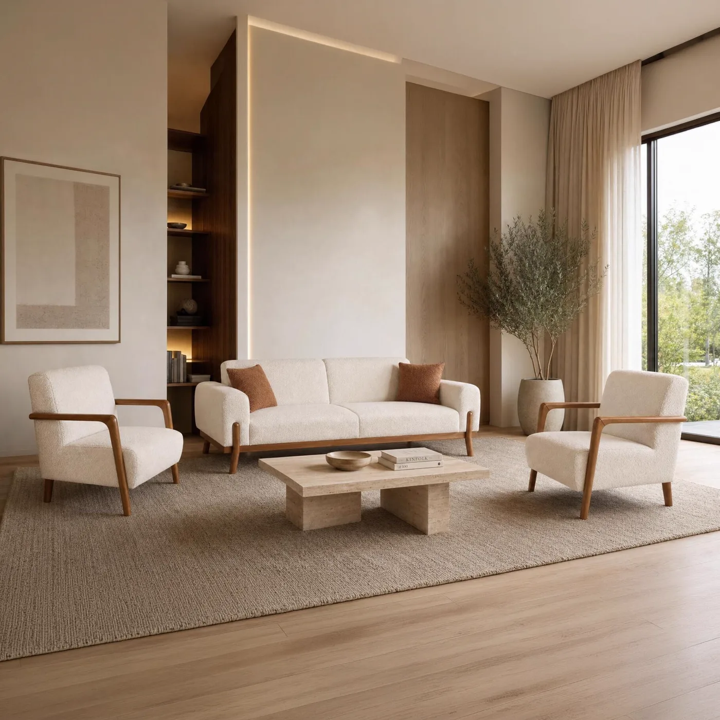 MD Bohem Sofa Set MDN165