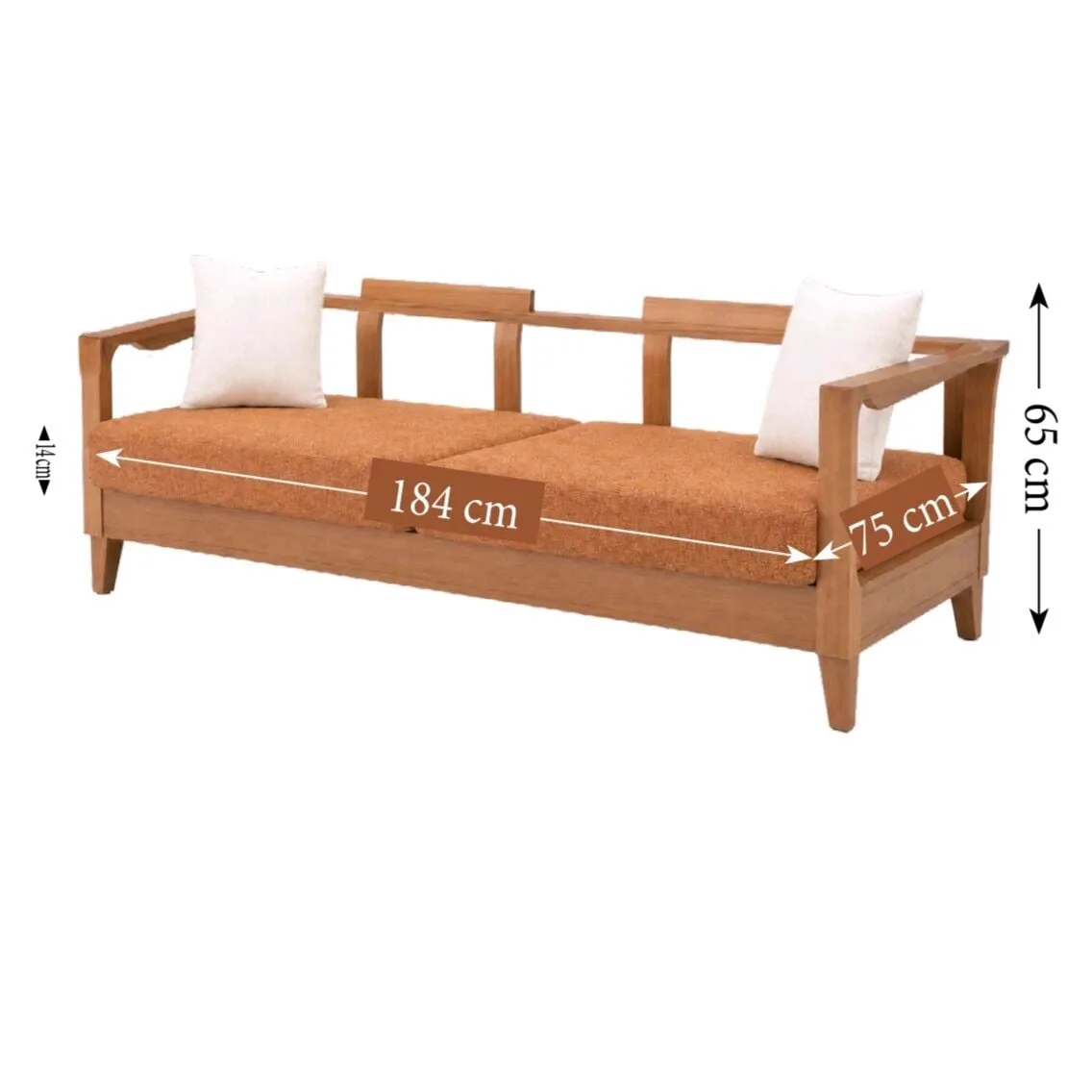 MD Flamingo 2 Scandinavian Sofa MDN112