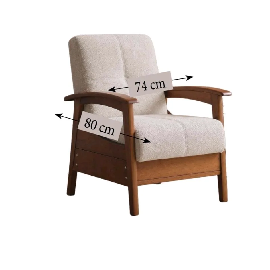 MD Acelya Scandinavian Armchair MDN101