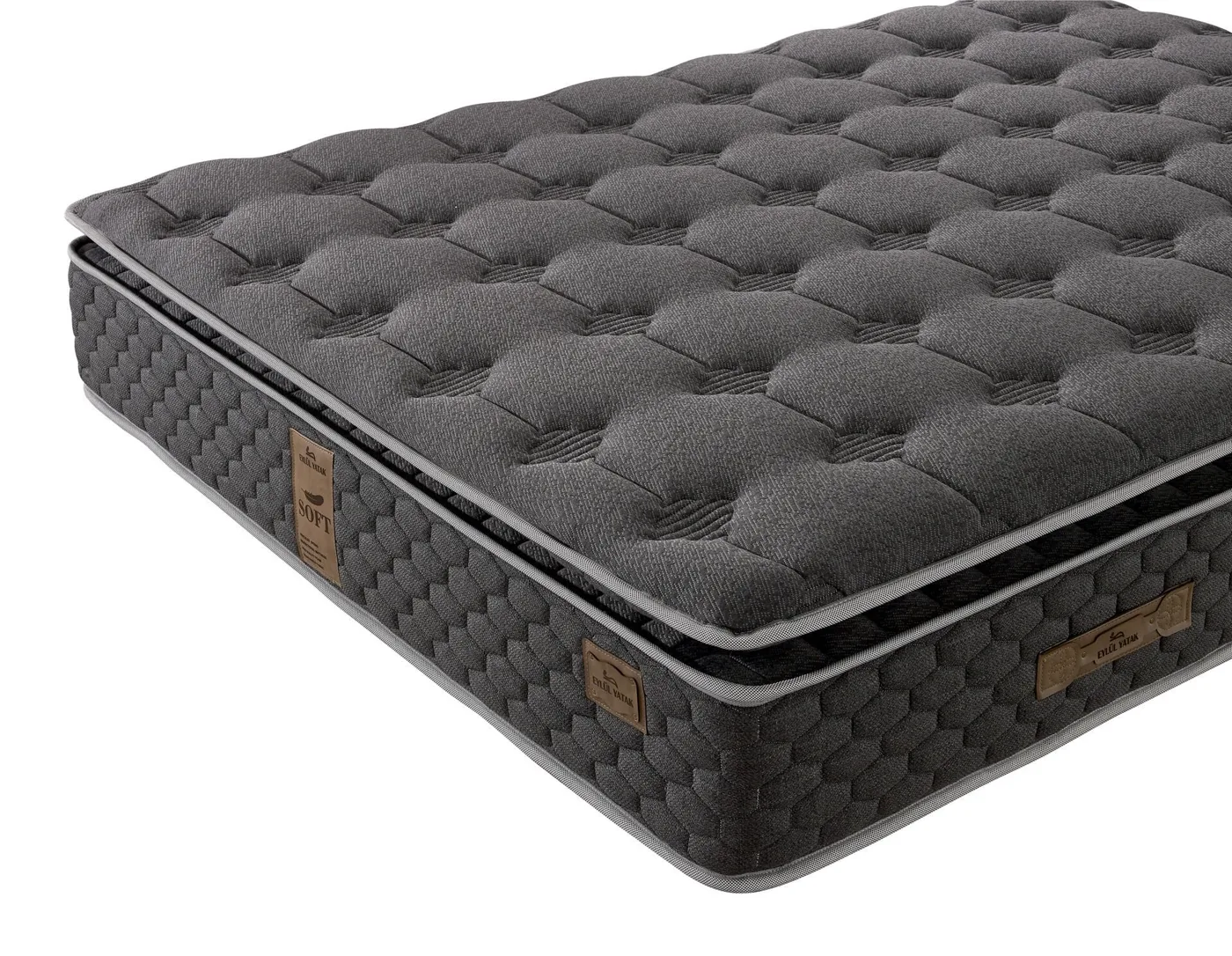 Soft Padded 180x200 Double Mattress EY3418