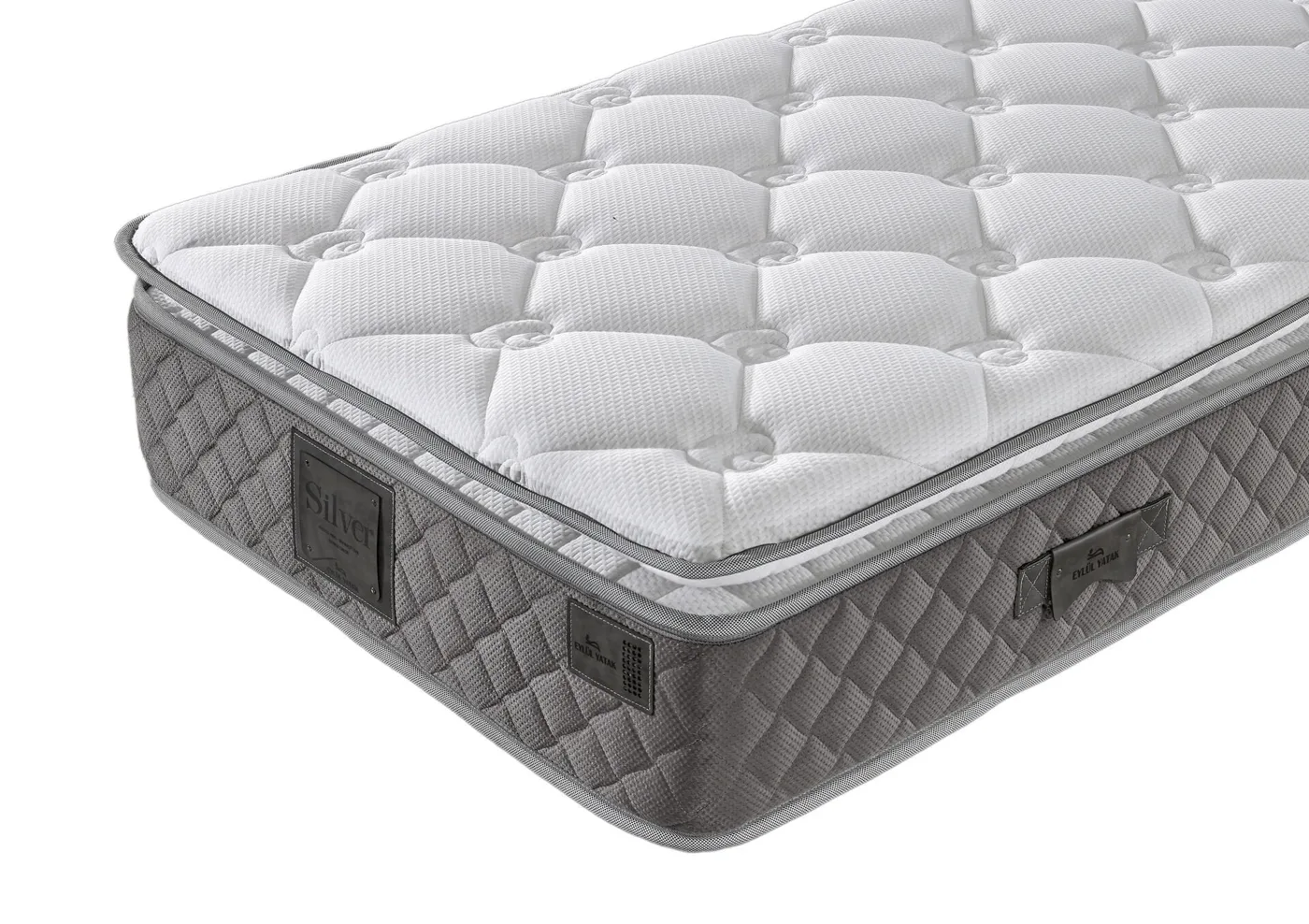 Silver Padded 100x200 Single Mattress EY3413
