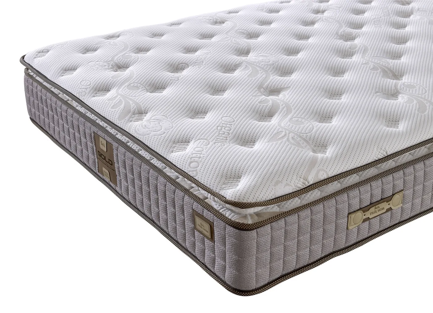 Gold Padded 200x200 Double Mattress EY3404