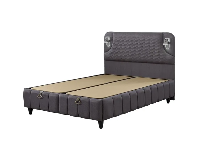 Efor 140x200 Double Divan Base and Headboard Set EY3207