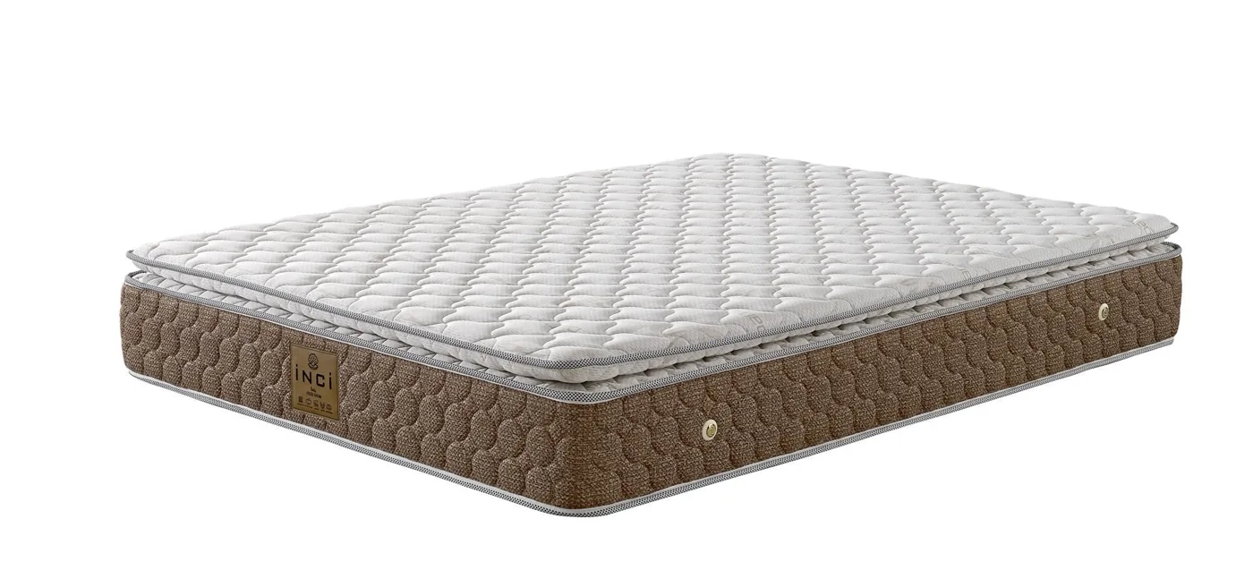 Loya 140x190 Double Mattress, Divan Base, Headboard Set EY3023