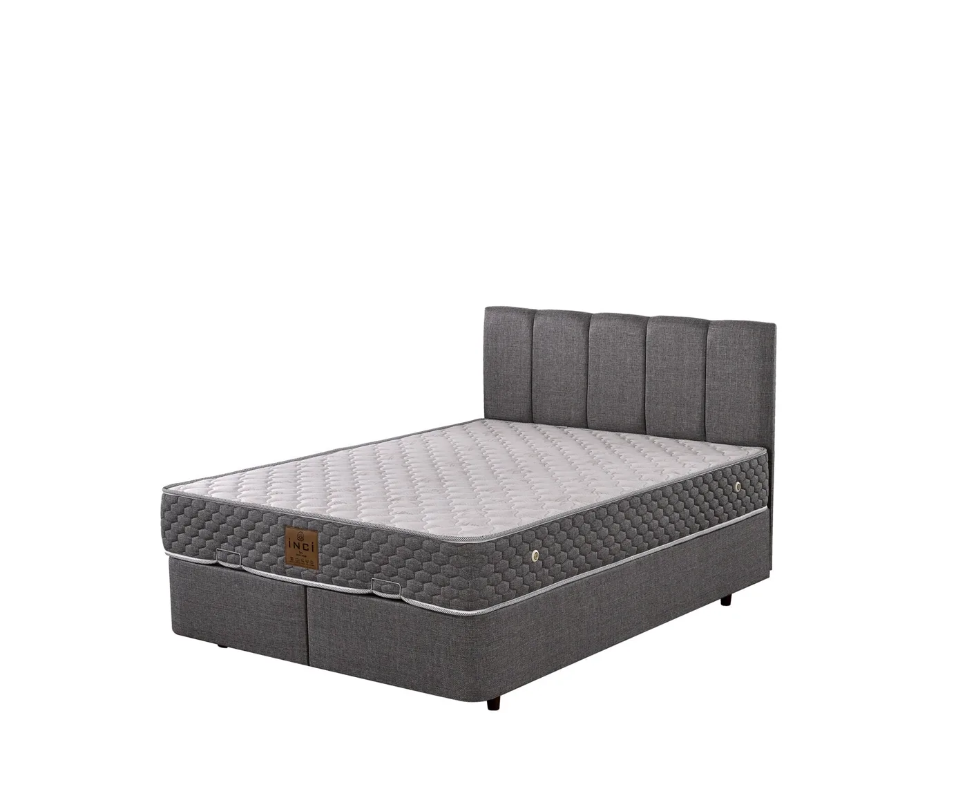 Soho 140x190 Double Mattress, Divan Base, Headboard Set EY3024