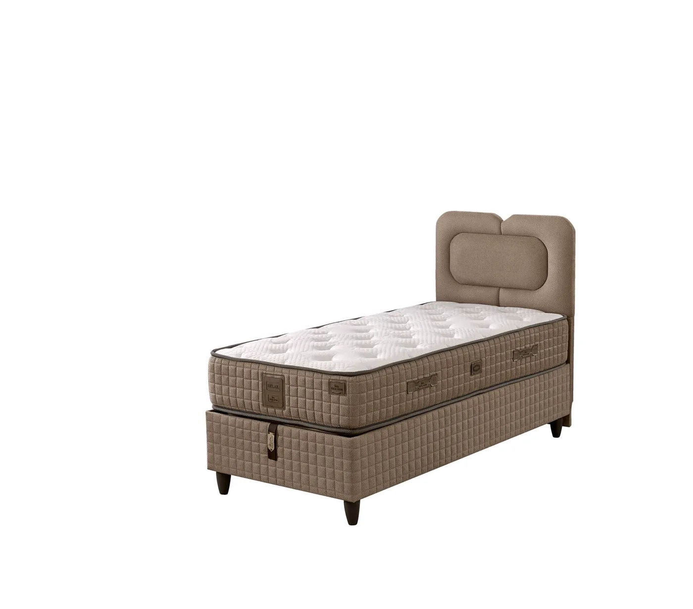 Nesta 120x200 Single Mattress, Divan Base, Headboard Set EY3017