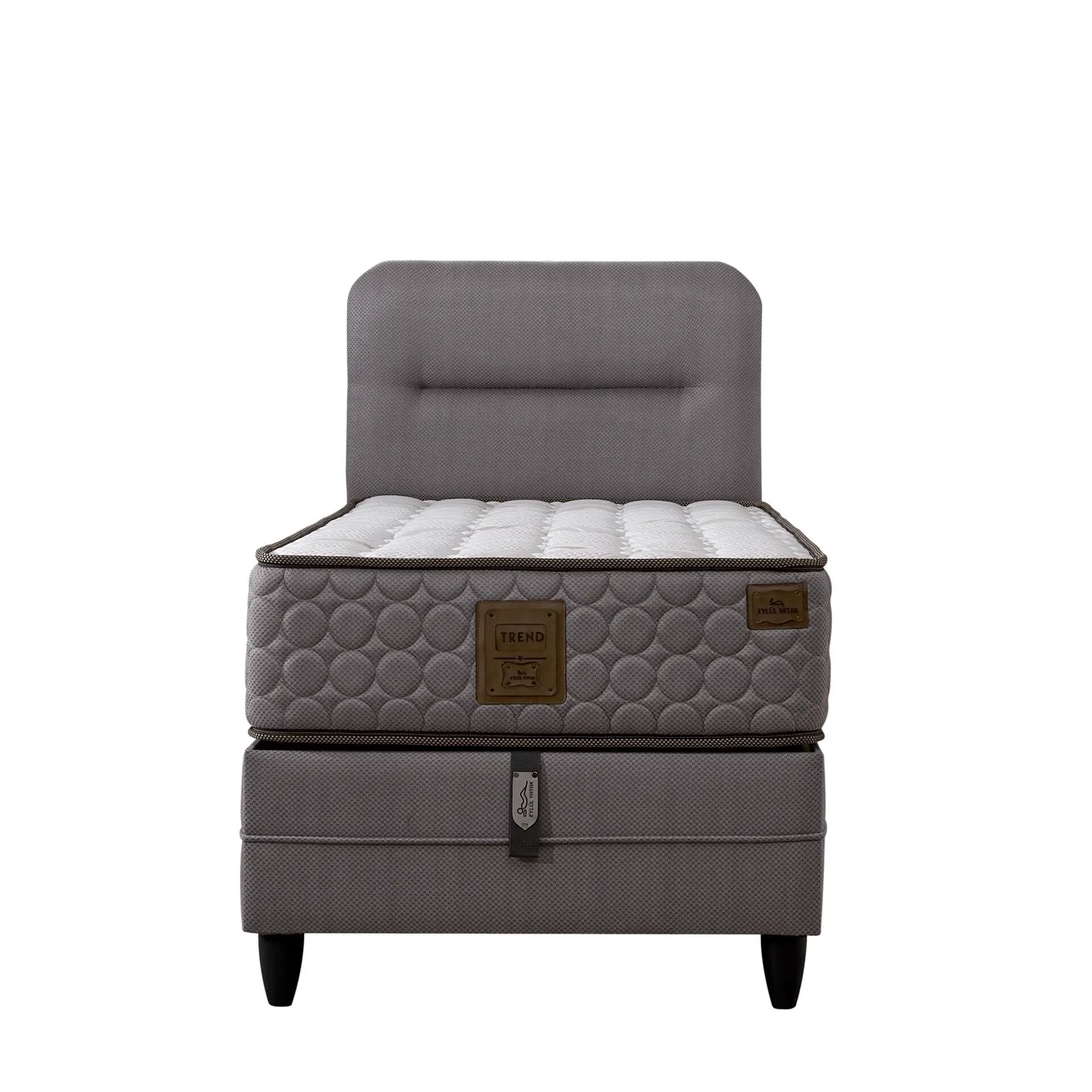 Simba 90x200 Single Mattress, Divan Base, Headboard Set EY3016