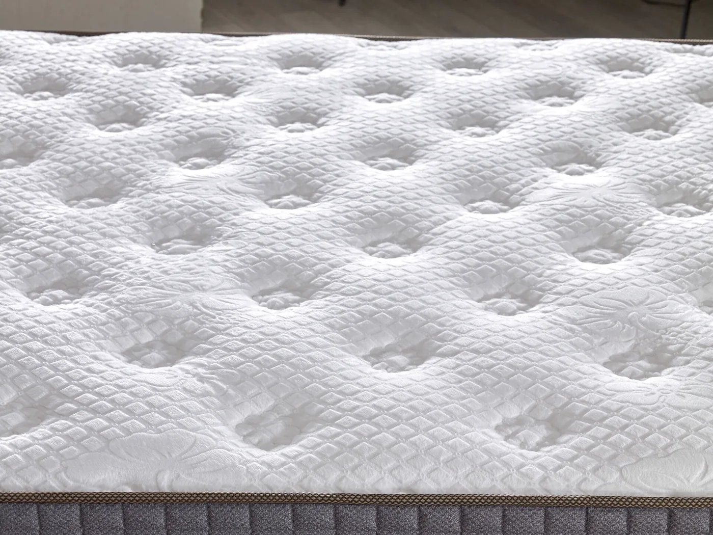 Ikon 90x200 Single Mattress, Divan Base, Headboard Set EY3010