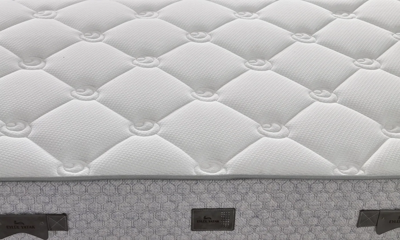 Parma 90x190 Single Mattress, Divan Base, Headboard Set EY3008