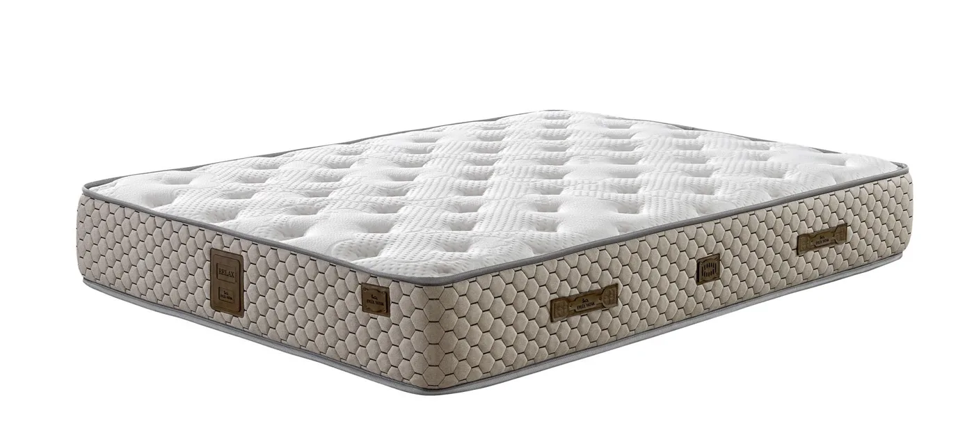 Lucca 180x200 Double Mattress, Divan Base, Headboard Set EY3005