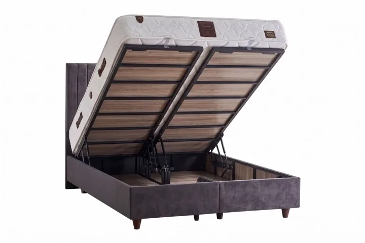 Latextra 200x200 Double Divan Base, Headboard Set CP1438
