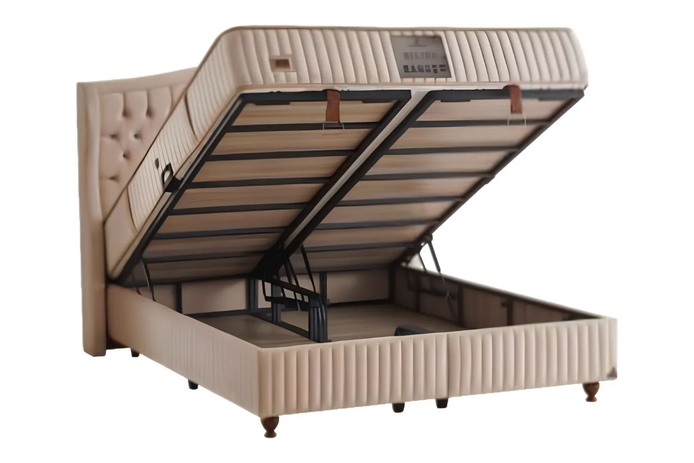 Regina 150x200 Double Divan Base, Headboard Set CP1436