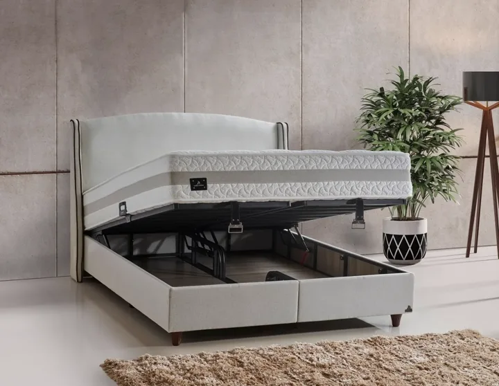 Monza 120x200 Single Divan Base and Headboard Set CP1426