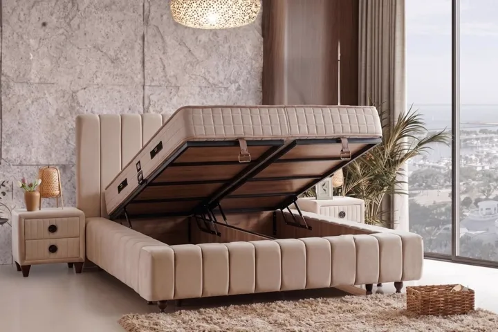 Tokyo 160x200 Double Divan, Headboard Set CP1406