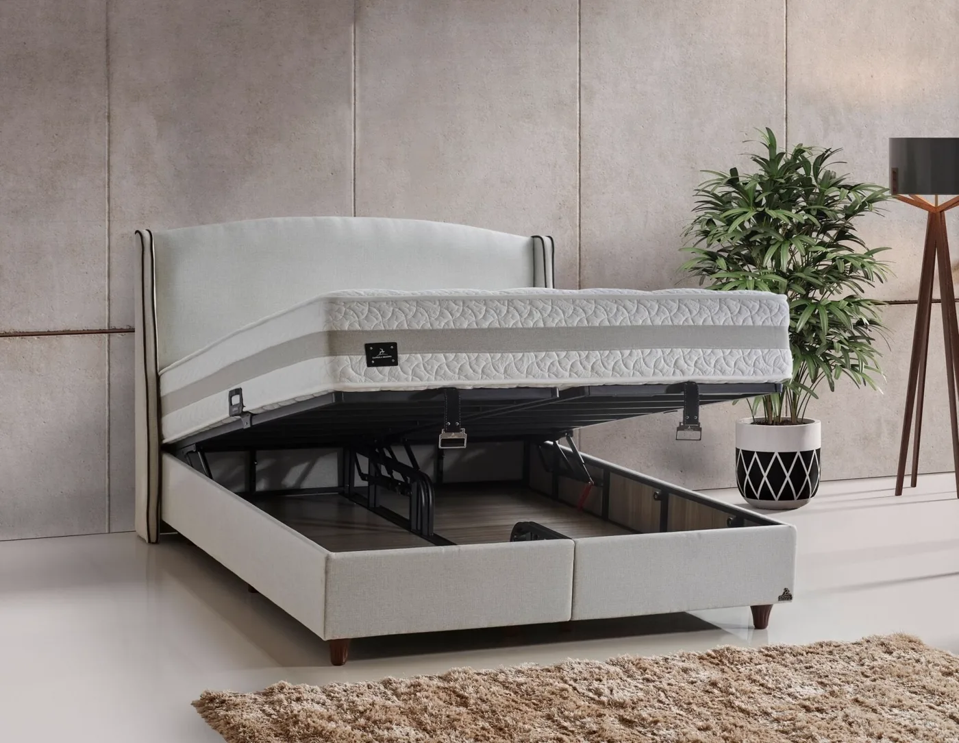Monza 140x200 Double Divan Base CP1226