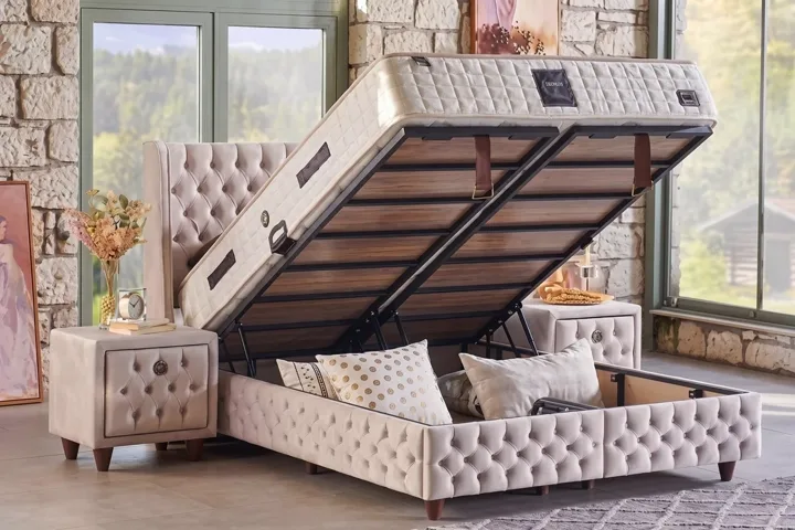Kardelen Plus 200x200 Double Divan Base CP1218