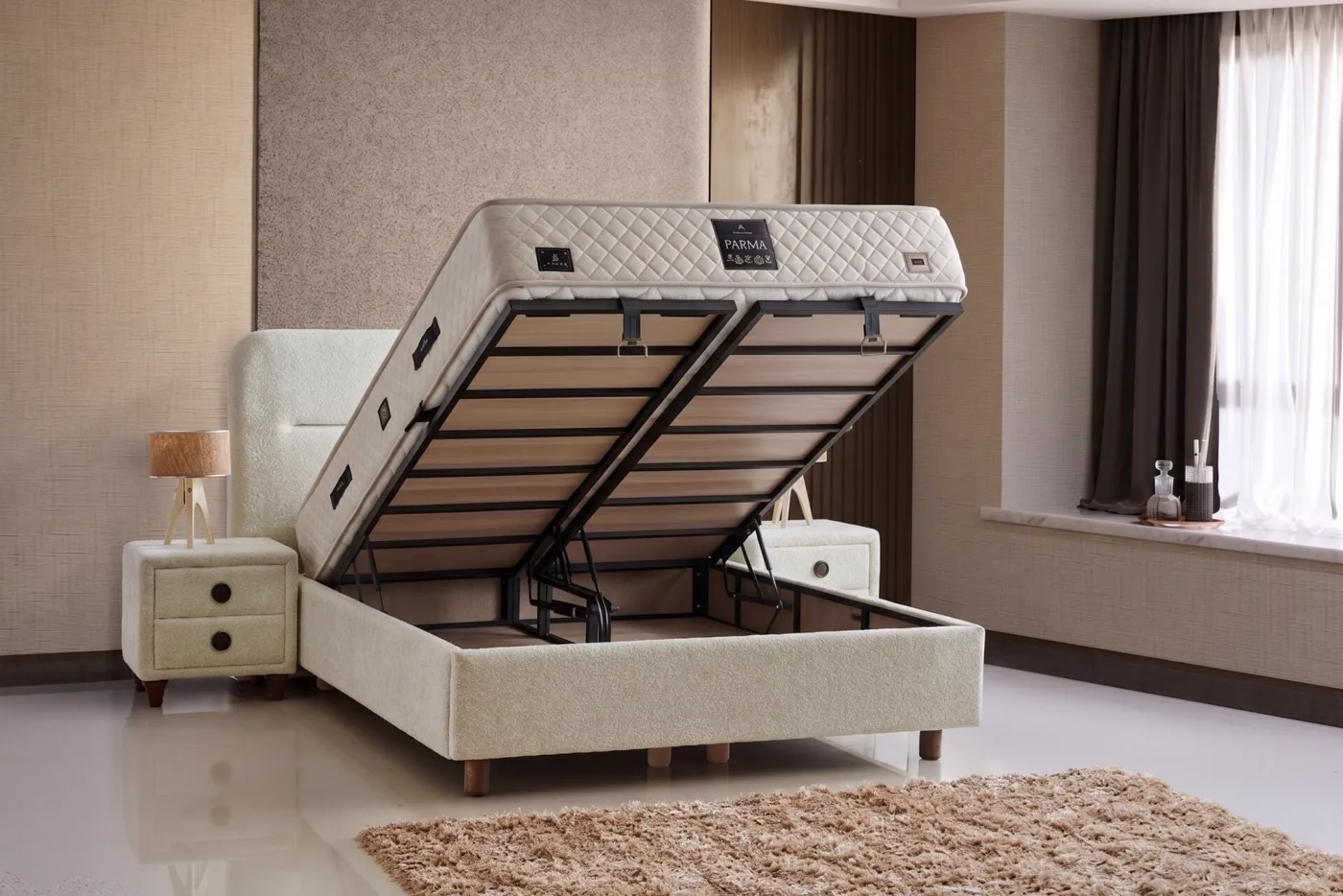 Parma 150x200 Double Divan Base CP1211