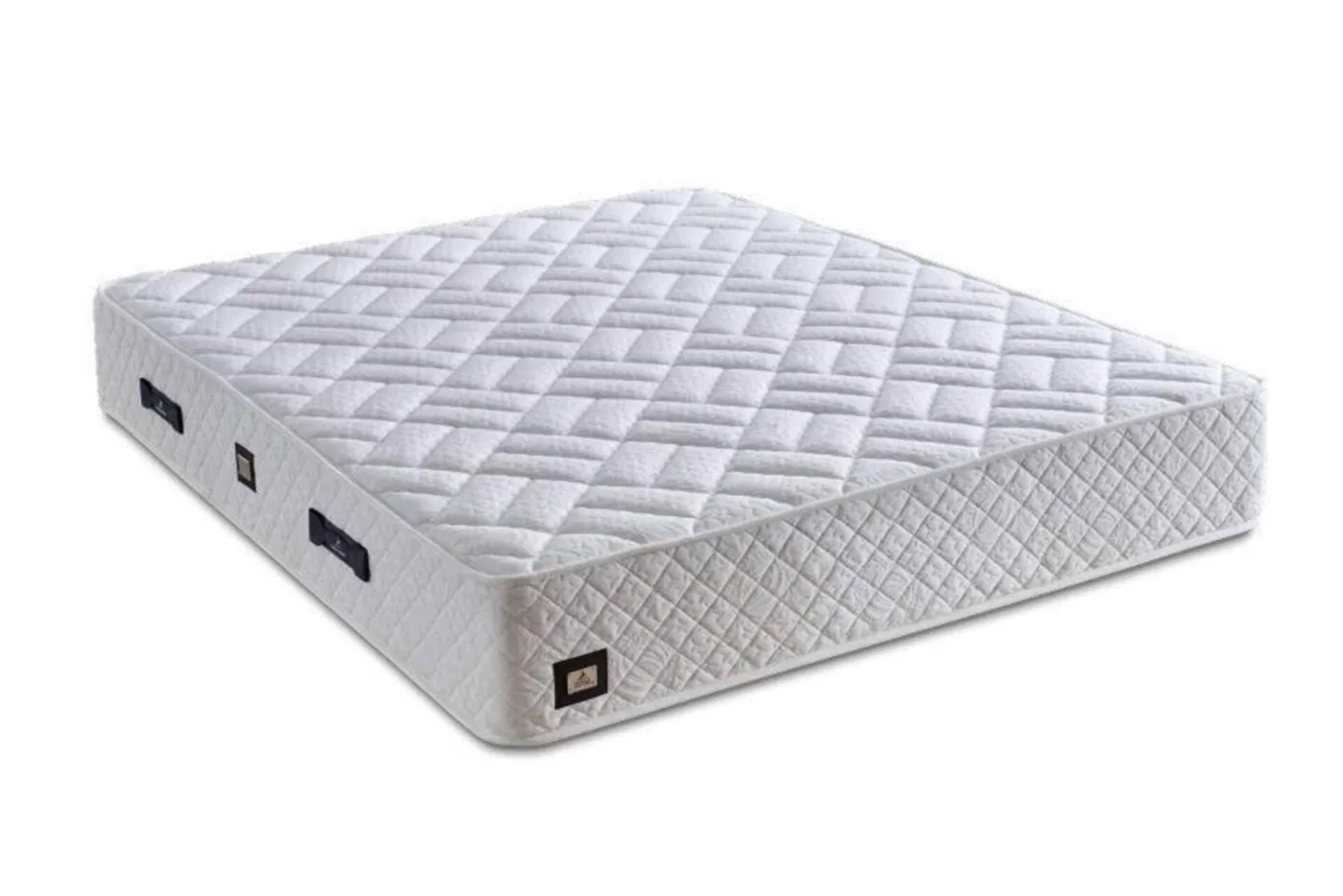 Somineli Lux 160x200 Double Mattress, Divan Base, Headboard Set CP1005