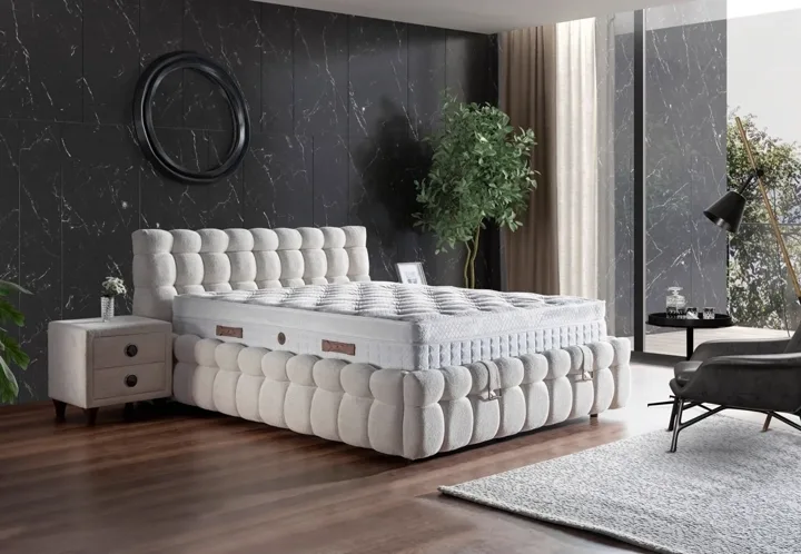 Form Sleep 140x200 Double Mattress, Divan Base, Headboard Set CP1003
