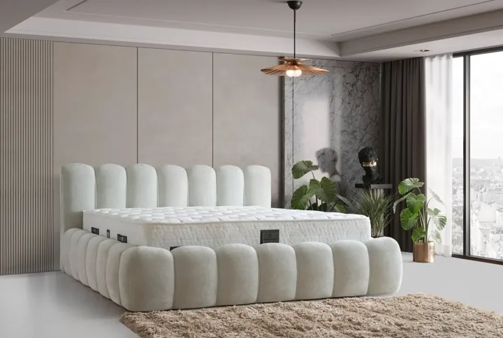 Best Non-Storage 180x200 Double Mattress, Divan Base, Headboard Set CP1001