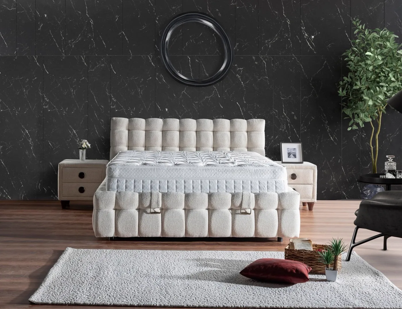 Form Sleep 120x200 Single Mattress, Divan Base, Headboard Set CP1003