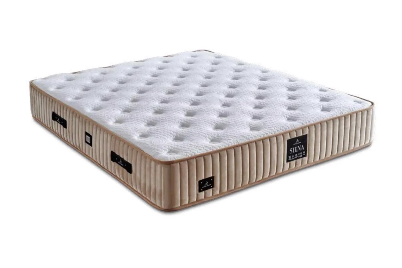 Siena 120x200 Single Mattress, Divan Base, Headboard Set CP1035