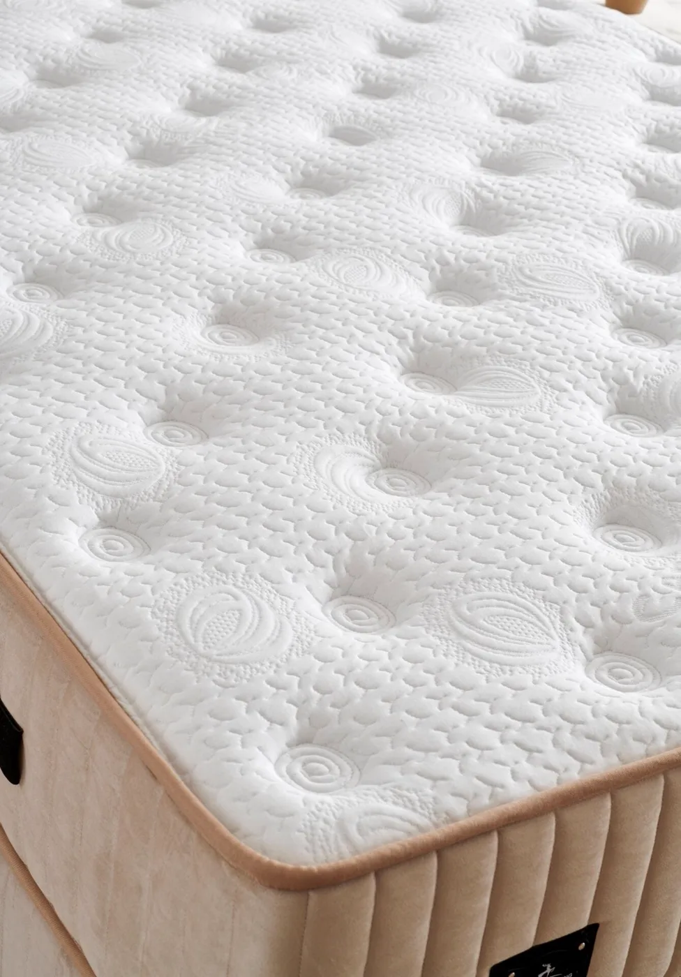 Siena 120x200 Single Mattress, Divan Base, Headboard Set CP1035