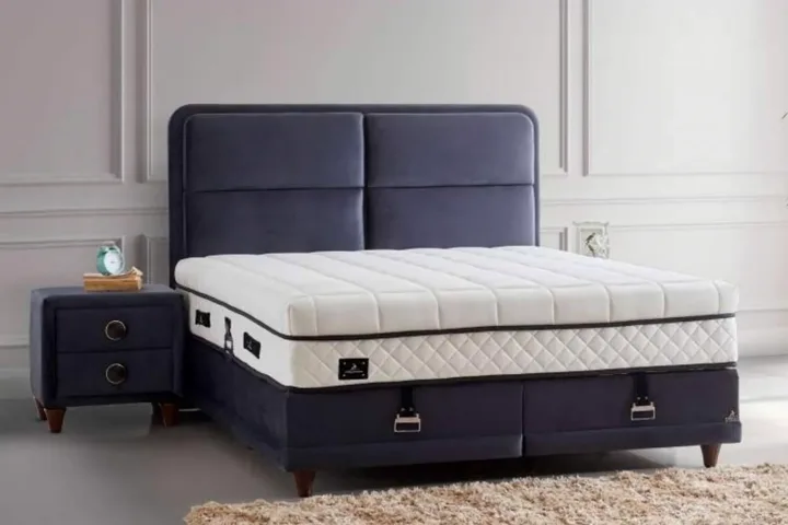 Torino 100x200 Single Mattress, Divan Base, Headboard Set CP1024