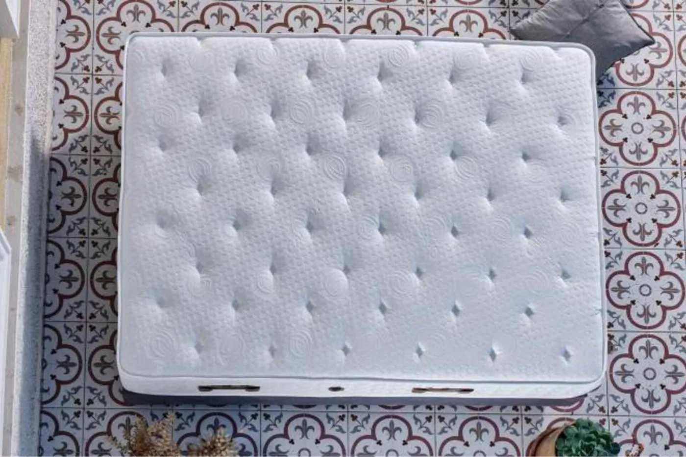 Comfort Life 90x190 Single Mattress, Divan Base, Headboard Set CP1023