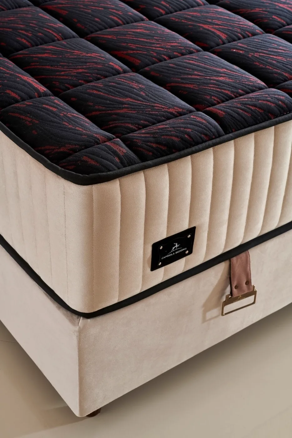 Venedik 160x200 Double Mattress, Divan Base, Headboard Set CP1015